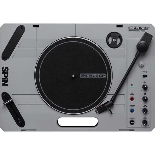 Reloop SPiN Portable Turntable with Scratch Vinyl (Open Box)