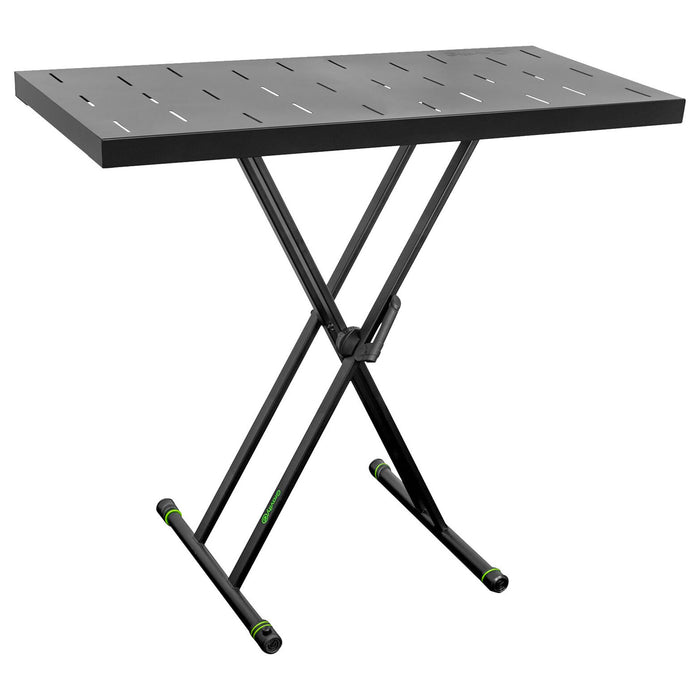 Gravity Stands Set with Keyboard Stand X-form Double and Rapid Desk (Open Box)