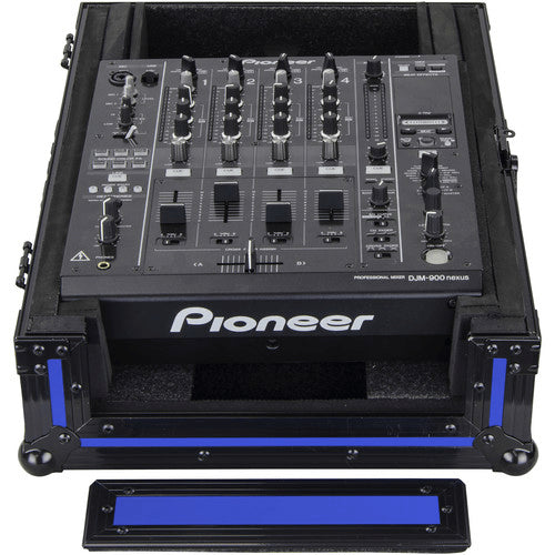 Odyssey Innovative Designs Universal 12" Format Extra Deep DJ Mixer Case (Black on Blue) (Open Box)