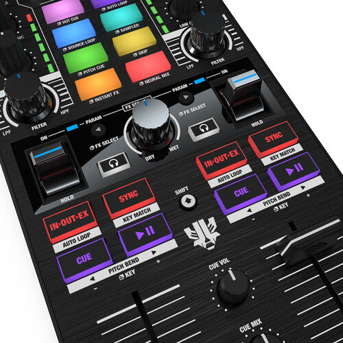 Reloop Mixtour Pro Portable 4-Deck DJ Controller for djay Pro