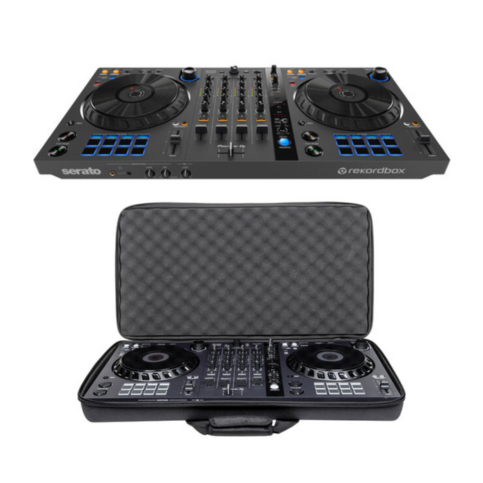 Pioneer DJ DDJ-FLX6-GT (Open Box) + Headliner HL12002 Pro-Fit Case