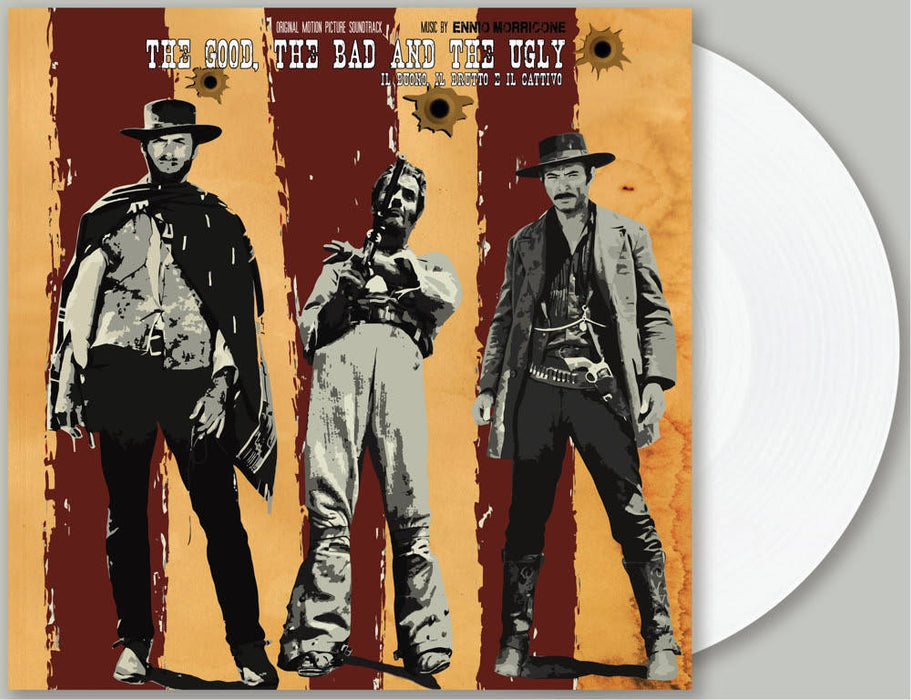 Ennio Morricone The Good, the Bad and the Ugly (Colored Vinyl, White, Indie Exclusive)