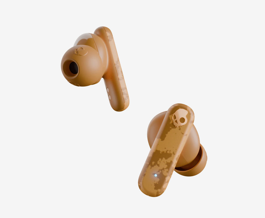 Skullcandy Smokin' Buds True Wireless Earbuds (Washed Tan)