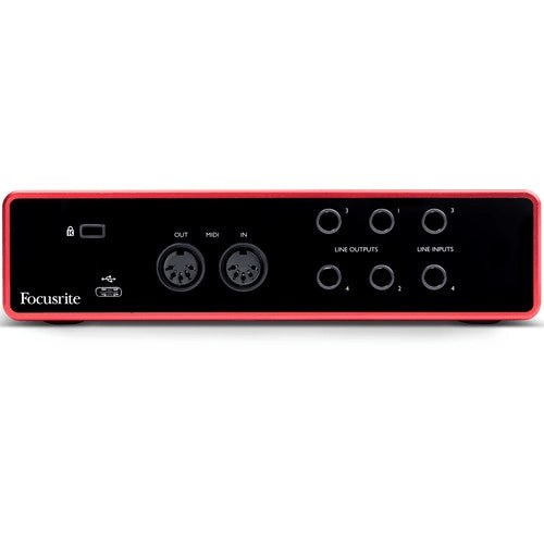 Focusrite Scarlett 4i4 4x4 USB Audio/MIDI Interface (3rd Generation) (Open Box)