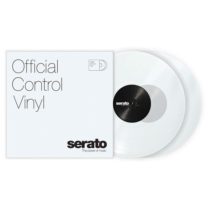 Serato 12" Control Vinyl, Performance Series Official 2xLP, Clear (Open Box)