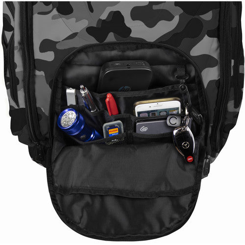 Odyssey Innovative Designs Backtrak XL DJ Gear Backpack (Gray Camouflage) (Open Box)