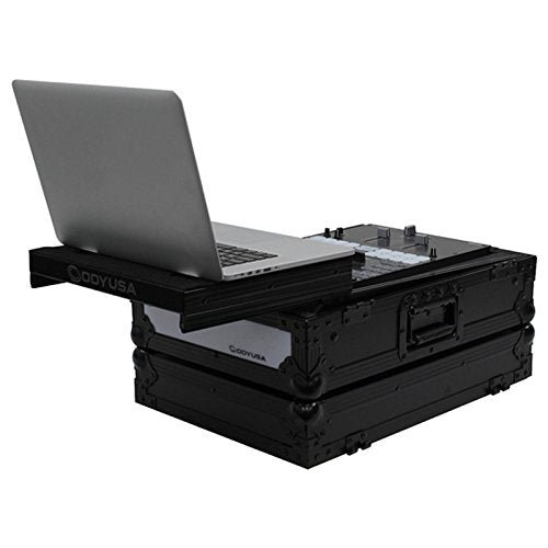 Odyssey Flight FX Low-Profile Universal 10" DJ Mixer Case with Glide Platform