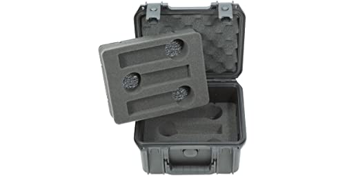 SKB 3I-0907-MC6 Injection-Molded Waterproof Case for Six Microphones - Black (Open Box)