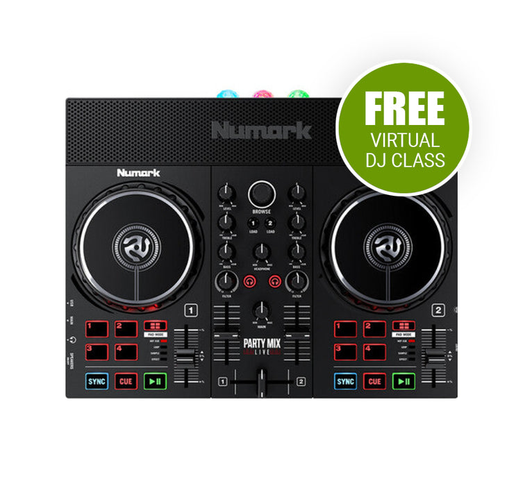 Numark Party Mix Live + Free 30 Minutes DJ Class