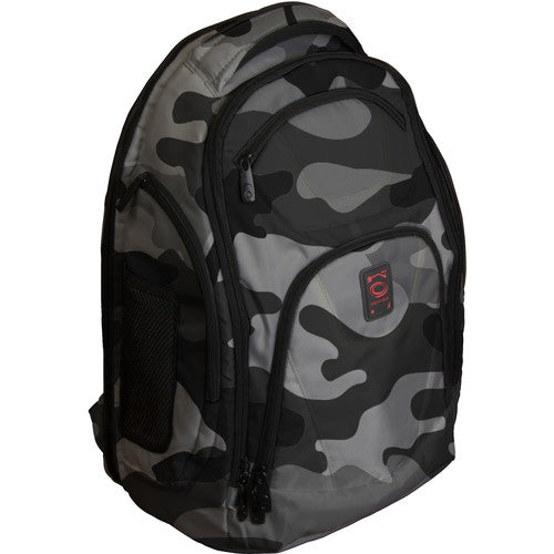 Odyssey Innovative Designs Backtrak XL DJ Gear Backpack (Gray Camouflage) (Open Box)