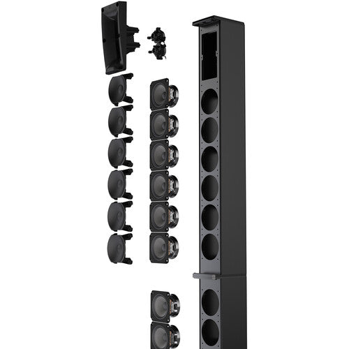 LD Systems MAUI 28 G3 Portable 1000W Powered Column PA System Black (Open Box)