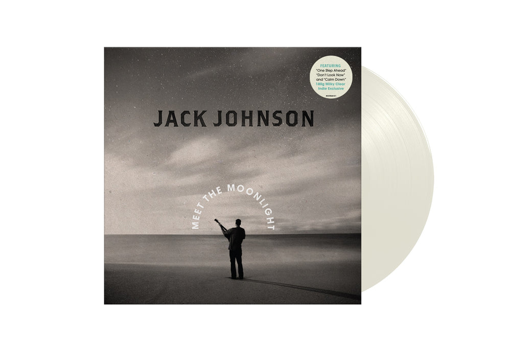 Jack Johnson Meet The Moonlight (Colored Vinyl, Silver, 180 Gram Vinyl, Indie Exclusive)