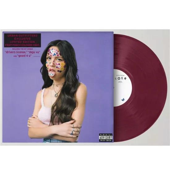 Olivia Rodrigo Sour (Urban Outfitters Exclusive, Limited Edition, Fruit Punch Colored Vinyl)