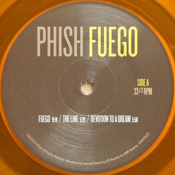 Phish Fuego [Spontaneous Combustion Ed.] [Flame 2 LP]