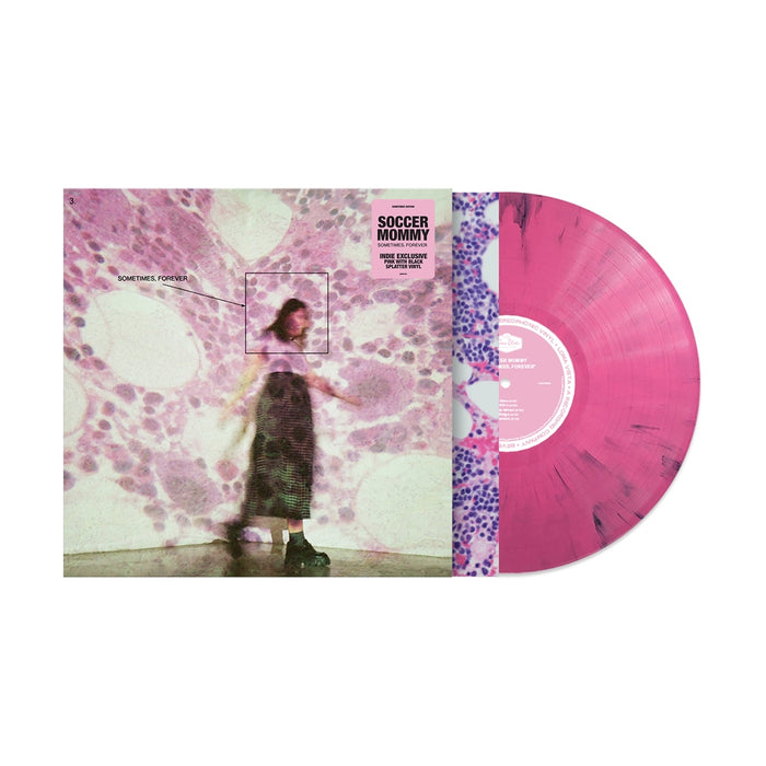 Soccer Mommy Sometimes, Forever (Colored Vinyl, Pink, Black, Limited Edition, Indie Exclusive)