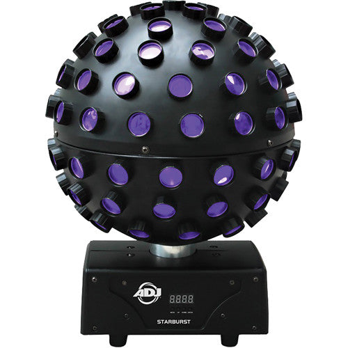 American DJ Starburst 6-Color LED Sphere Effect - DMX (RGBWA+UV)