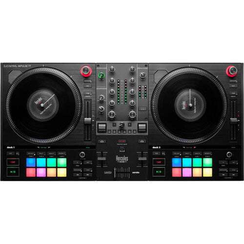 Hercules DJControl Inpulse T7 DJ Controller + Decksaver Dust Cover