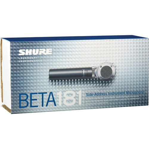 Shure BETA 181/C Cardioid Compact Side-Address Instrument Microphone