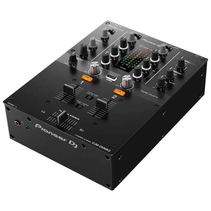 Pioneer DJ DJM-250MK2 2-channel Scratch Mixer with Rekordbox DVS