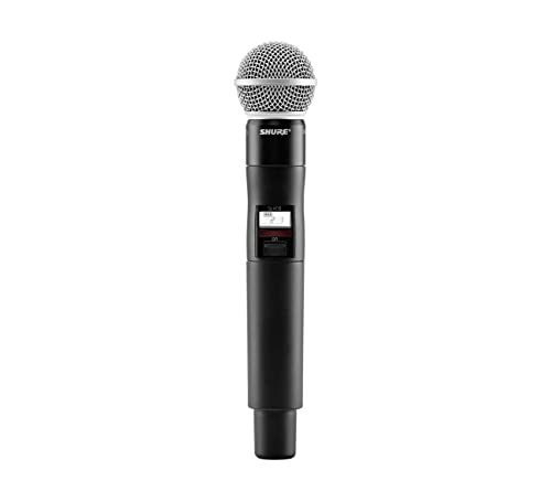 Shure QLXD2/SM58 Digital Handheld Wireless Microphone Transmitter with SM58 Capsule (G50: 470 to 534 MHz)