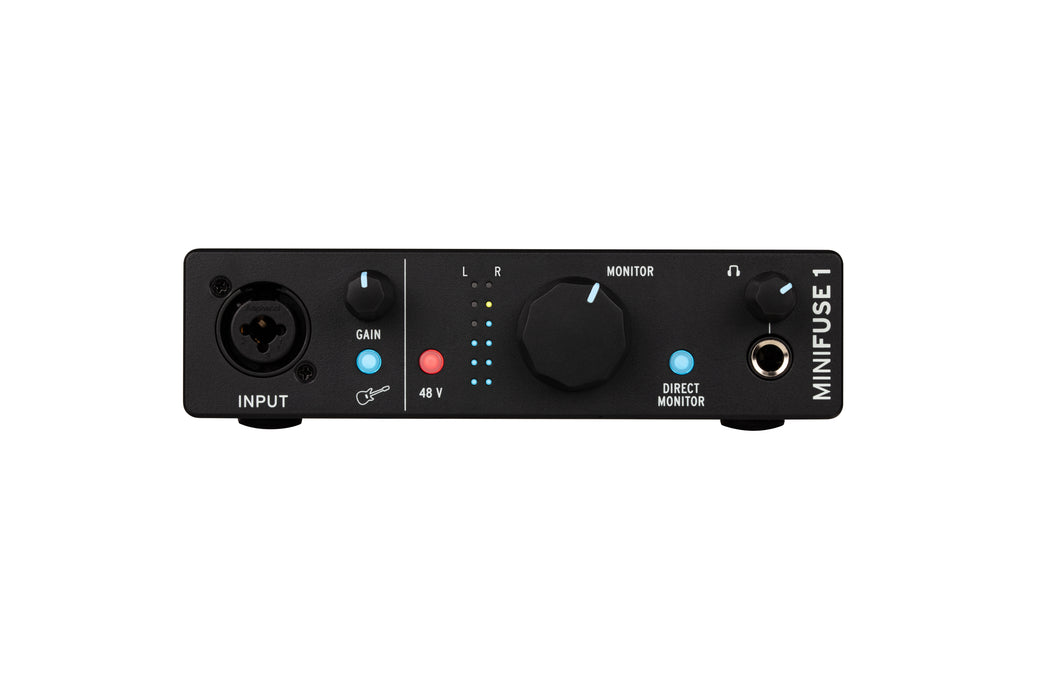 Arturia MiniFuse 1 Portable Solo Audio Interface (Black)
