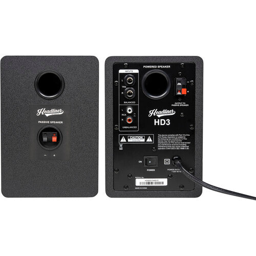 Headliner HD3 3.5" Multimedia Reference Speakers (Pair)
