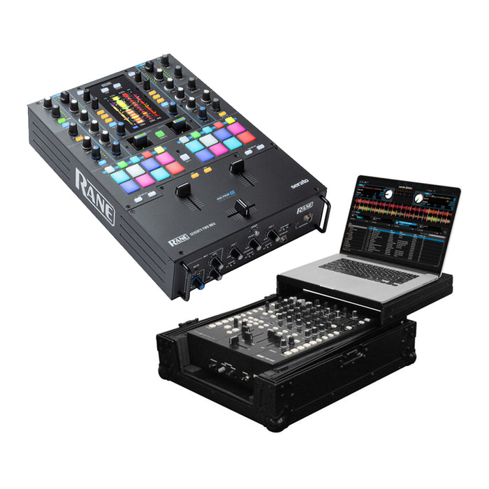 Rane DJ Seventy Two MKII + Odyssey FZGS12MX1BL Black Label 12'' DJ Mixer Glide Style Case