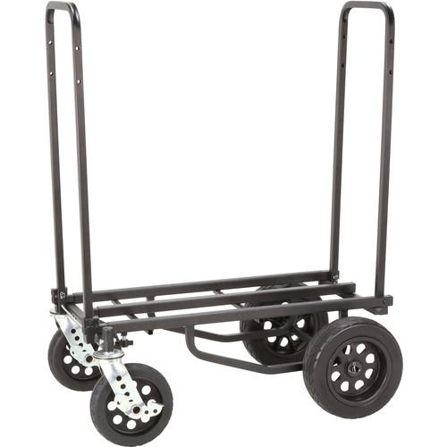 MultiCart RocknRoller R12STEALTH 8-in-1 All-Terrain Equipment Cart - Rock and Soul DJ Equipment and Records