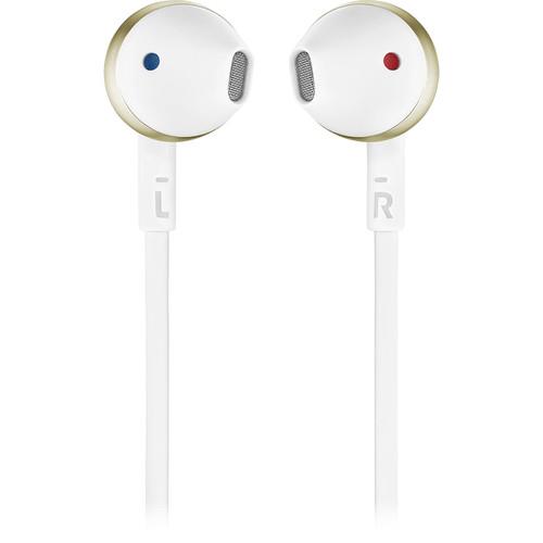 JBL TUNE 205BT Wireless Bluetooth Earbud Headphones (Champagne Gold) - Rock and Soul DJ Equipment and Records