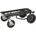 MultiCart RocknRoller R12STEALTH 8-in-1 All-Terrain Equipment Cart - Rock and Soul DJ Equipment and Records