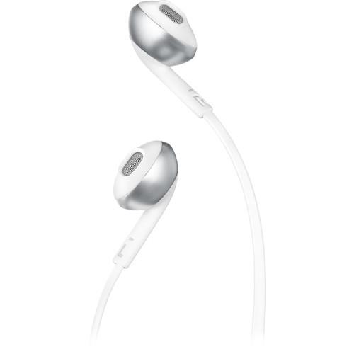 JBL TUNE 205BT Wireless Bluetooth Earbud Headphones (Silver) - Rock and Soul DJ Equipment and Records
