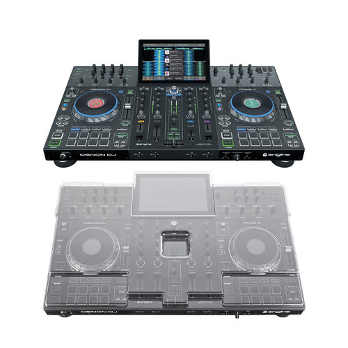 Denon DJ Prime 4 - Standalone DJ System + Decksaver Dust Cover