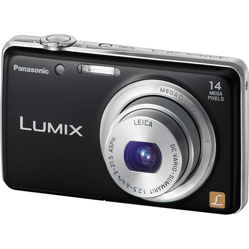 Panasonic LUMIX FH6 Digital Camera (Black) - Rock and Soul DJ Equipment and Records
