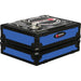 Odyssey Innovative Designs FR1200BKBLUE Flight Ready Series Turntable Case - Rock and Soul DJ Equipment and Records