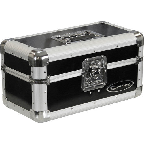 Odyssey Innovative Designs Limited Edition Krom Record/Utility Case for 120 7" Vinyl Records (Black) - Rock and Soul DJ Equipment and Records