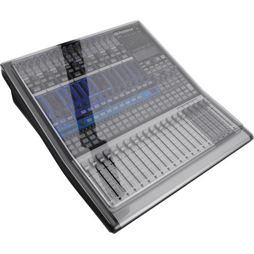 Decksaver Pro Cover for PreSonus Studio Live 16.4.2 Mixer (Smoked/Clear) - Rock and Soul DJ Equipment and Records