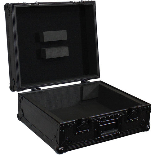 ProX T-TTBL Case for SL1200-Style Turntable (Black on Black)