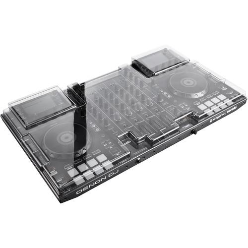 Decksaver Cover for Denon MCX8000 DJ Controller (Smoked/Clear) - Rock and Soul DJ Equipment and Records