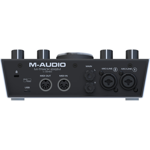 M-Audio M-Track 2X2M USB Interface with MIDI I/O - Rock and Soul DJ Equipment and Records