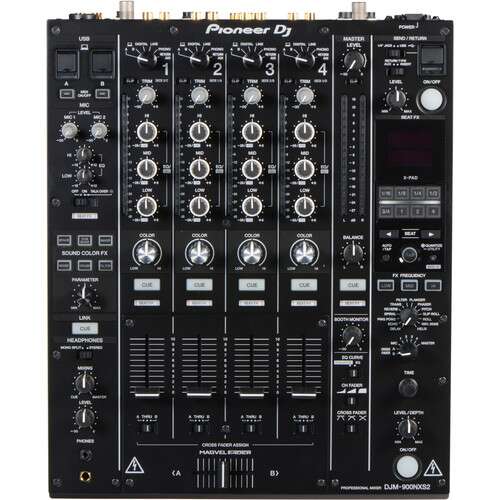 Pioneer DJM-900NXS2 Professional Dj Mixer - 4 Channel - Rock and Soul DJ Equipment and Records
