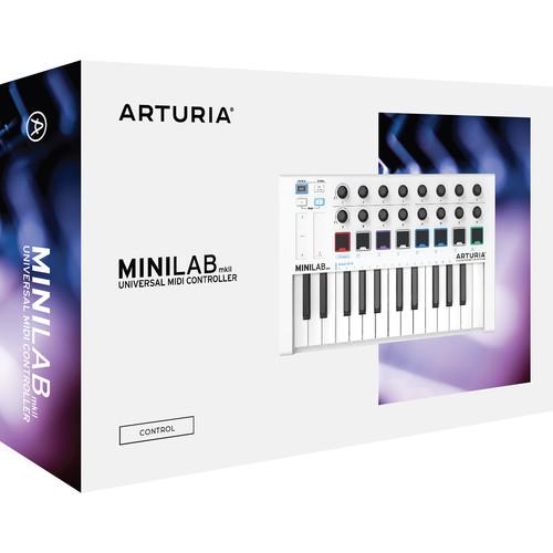 Arturia MiniLab Mk II - Portable USB-MIDI Controller - Rock and Soul DJ Equipment and Records