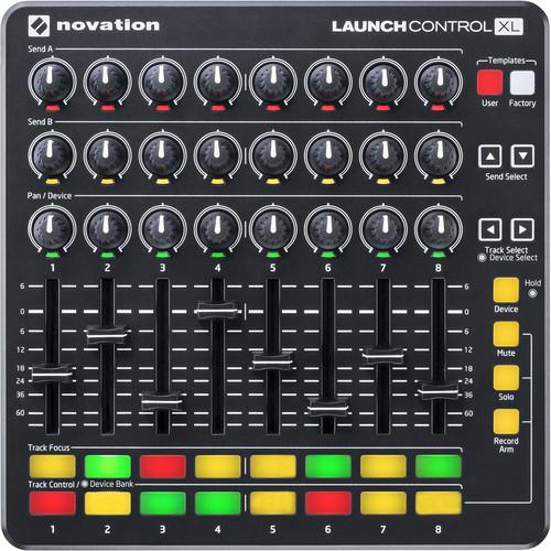 Novation Launch Control XL Controller for Ableton Live (Black) - Rock and Soul DJ Equipment and Records