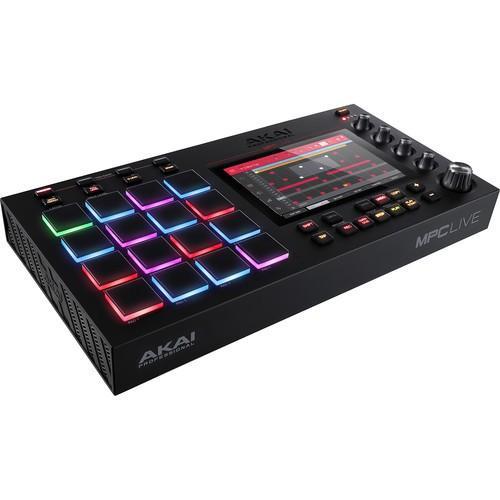 Akai Professional MPC Live - Standalone Music Production Center with Sampler and Sequencer - Rock and Soul DJ Equipment and Records