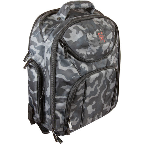Odyssey Backspin 2 DJ Backpack (Gray Camouflage)