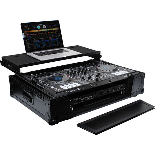 Odyssey Innovative Designs Black Label Glide Case with Wheels for Roland DJ-808 / Denon MC7000 DJ Controller - Rock and Soul DJ Equipment and Records