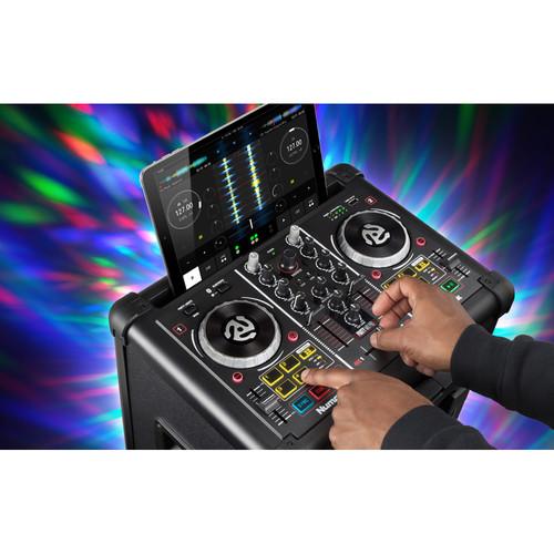 Numark Party Mix Pro - DJ Controller + Built-In Light Show & Speaker - Rock and Soul DJ Equipment and Records