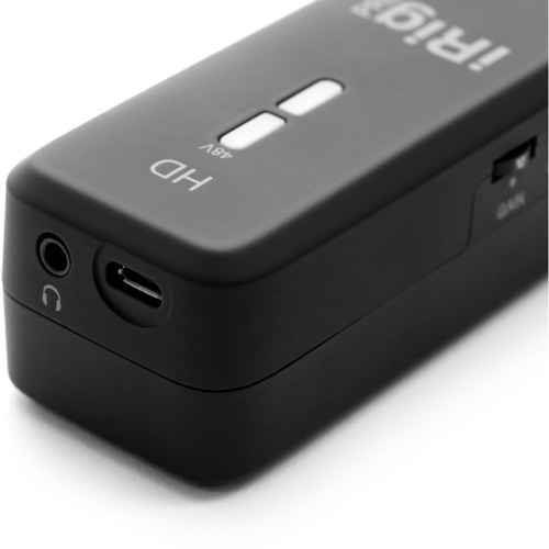IK Multimedia iRig Pre HD - Audio Interface with Mic Pre - Rock and Soul DJ Equipment and Records