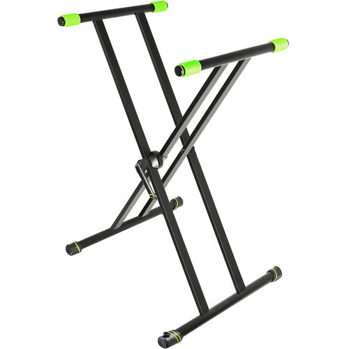 Gravity Stands KSX 2 X-Form Double-Braced Keyboard Stand (Black)