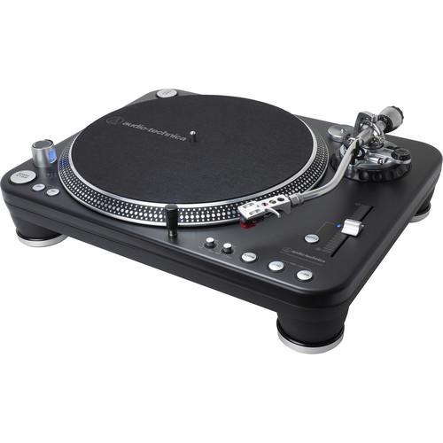 Audio-Technica AT-LP1240-USB XP Professional DJ Direct-Drive Turntable (USB & Analog) with AT-XP5 Cart + Free Lunch Box - Rock and Soul DJ Equipment and Records