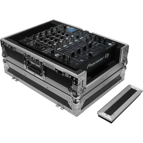 Odyssey Innovative Designs Universal 12" Flight Zone DJ Mixer Case (Black & Chrome) - Rock and Soul DJ Equipment and Records